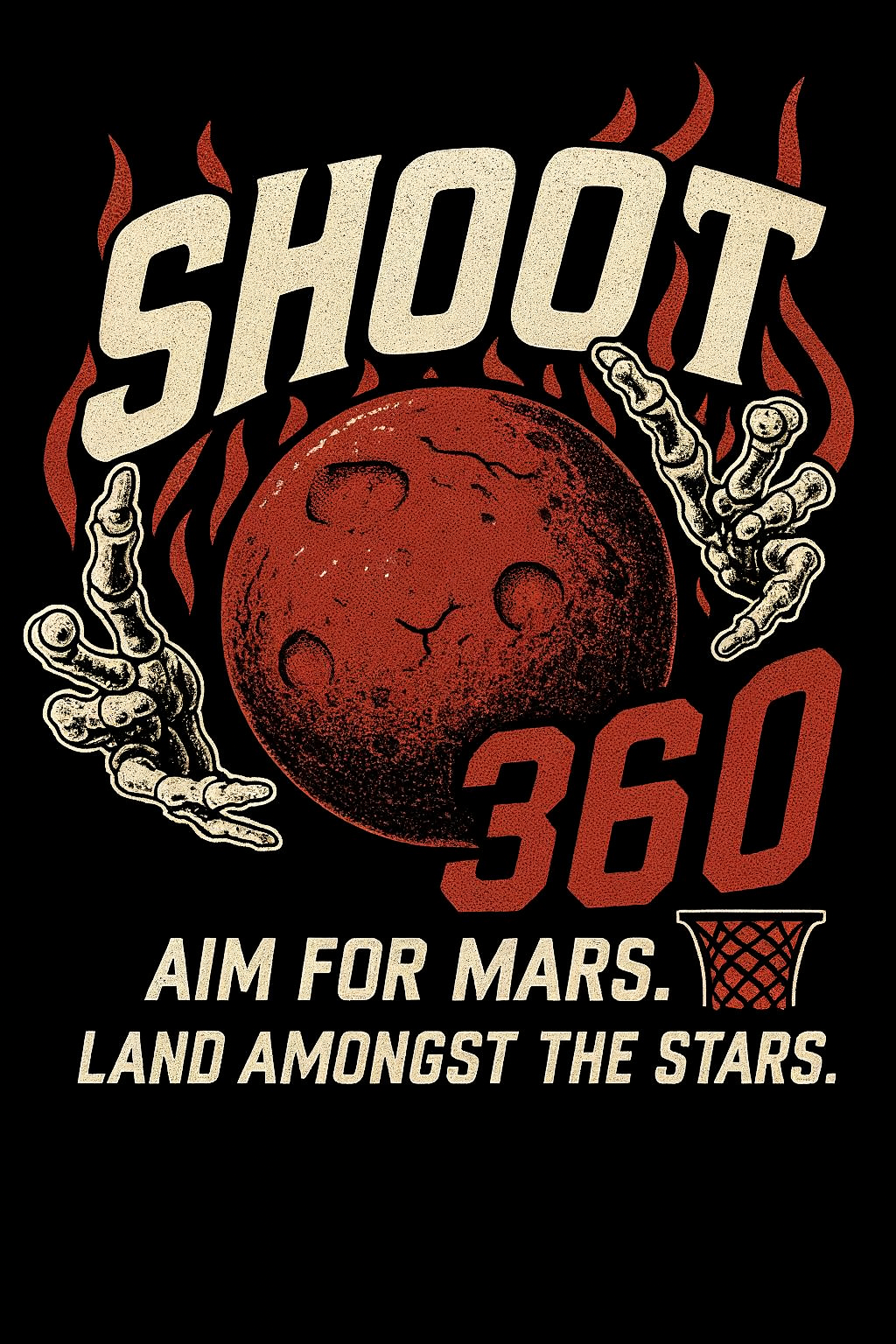 "AIM FOR MARS" T-SHIRT